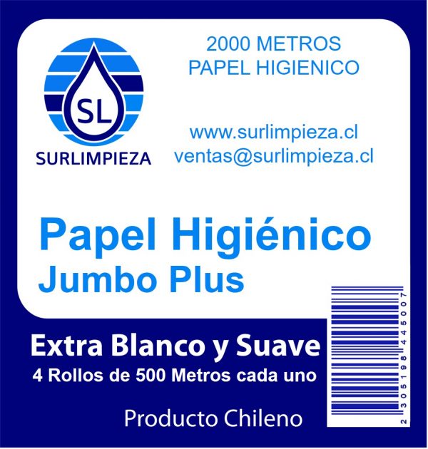papel higienico jumbo plus sur limpieza
