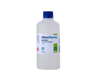 alcohol desnaturalizado 70 difem pharma 500ml SUR LIMPIEZA