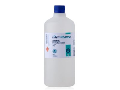 alcohol desnaturalizado 95 difem pharma 1 Litro SUR LIMPIEZA