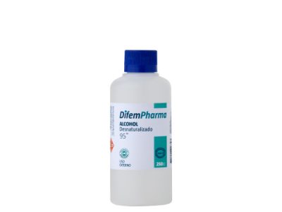 alcohol desnaturalizado 95 difem pharma 250ml SUR LIMPIEZA