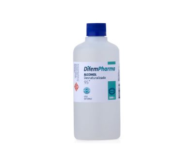 alcohol desnaturalizado 95 difem pharma 500ml SUR LIMPIEZA