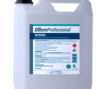 alcohol desnaturalizado 95 difem pharma 5L SUR LIMPIEZA