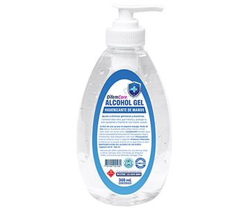 alcohol gel difem care 340ml lotion pump