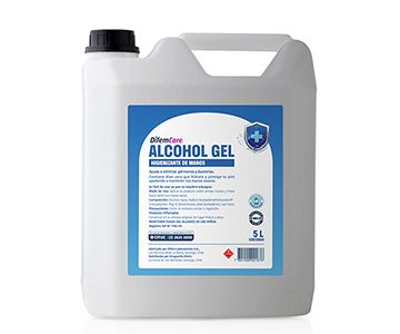 alcohol gel difem care 5 Litros SUR LIMPIEZA